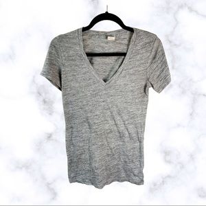 Victoria’s Secret Pink Grey V-Neck Tshirt